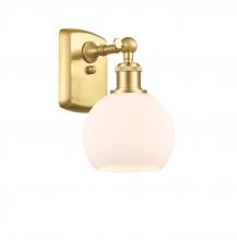 Innovations Lighting 516-1W-SG-G121-6 - Athens - 1 Light - 6 inch - Satin Gold - Sconce