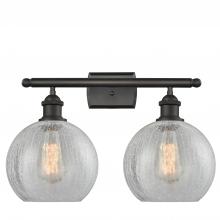 Innovations Lighting 516-2W-OB-G125 - Athens - 2 Light - 18 inch - Oil Rubbed Bronze - Bath Vanity Light