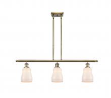 Innovations Lighting 516-3I-AB-G391 - Ellery - 3 Light - 36 inch - Antique Brass - Cord hung - Island Light