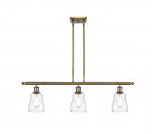 Innovations Lighting 516-3I-AB-G392 - Ellery - 3 Light - 36 inch - Antique Brass - Cord hung - Island Light