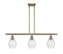 Innovations Lighting 516-3I-AB-G654-6 - Cindyrella - 3 Light - 36 inch - Antique Brass - Cord hung - Island Light