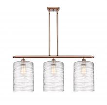 Innovations Lighting 516-3I-AC-G1113-L - Cobbleskill - 3 Light - 36 inch - Antique Copper - Cord hung - Island Light