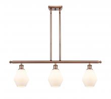 Innovations Lighting 516-3I-AC-G651-6 - Cindyrella - 3 Light - 36 inch - Antique Copper - Cord hung - Island Light