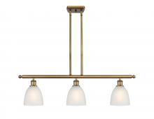  516-3I-BB-G381 - Castile - 3 Light - 36 inch - Brushed Brass - Cord hung - Island Light