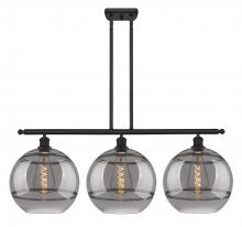 Innovations Lighting 516-3I-BK-G556-12SM - Rochester - 3 Light - 39 inch - Matte Black - Cord hung - Island Light