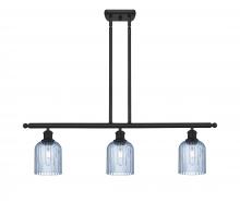 Innovations Lighting 516-3I-BK-G559-5BL - Bridal Veil - 3 Light - 36 inch - Matte Black - Cord hung - Island Light