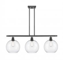 Innovations Lighting 516-3I-OB-G122-10 - Athens - 3 Light - 37 inch - Oil Rubbed Bronze - Stem Hung - Island Light