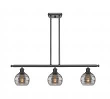  516-3I-OB-G556-6SM - Rochester - 3 Light - 36 inch - Oil Rubbed Bronze - Cord hung - Island Light