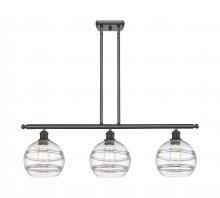  516-3I-OB-G556-8CL - Rochester - 3 Light - 36 inch - Oil Rubbed Bronze - Cord hung - Island Light