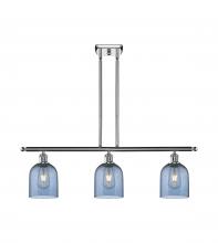 Innovations Lighting 516-3I-PC-G558-6BL - Bella - 3 Light - 36 inch - Polished Chrome - Cord hung - Island Light