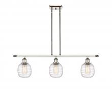 Innovations Lighting 516-3I-PN-G1013 - Belfast - 3 Light - 36 inch - Polished Nickel - Cord hung - Island Light