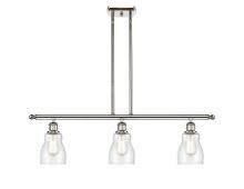 Innovations Lighting 516-3I-PN-G394 - Ellery - 3 Light - 36 inch - Polished Nickel - Cord hung - Island Light