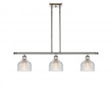 Innovations Lighting 516-3I-PN-G412 - Dayton - 3 Light - 36 inch - Polished Nickel - Cord hung - Island Light