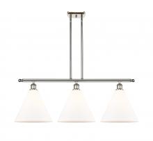 Innovations Lighting 516-3I-PN-GBC-121 - Berkshire - 3 Light - 39 inch - Polished Nickel - Cord hung - Island Light