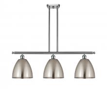 Innovations Lighting 516-3I-SN-MBD-9-SN - Bristol - 3 Light - 36 inch - Brushed Satin Nickel - Cord hung - Island Light