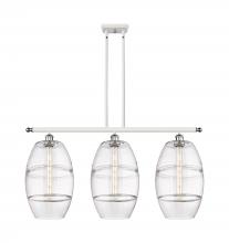 Innovations Lighting 516-3I-WPC-G557-10CL - Vaz - 3 Light - 37 inch - White Polished Chrome - Cord hung - Island Light