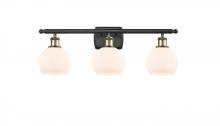 Innovations Lighting 516-3W-BAB-G121-6 - Athens - 3 Light - 26 inch - Black Antique Brass - Bath Vanity Light