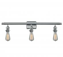  516-3W-PC - Bare Bulb - 3 Light - 26 inch - Polished Chrome - Bath Vanity Light