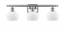 Innovations Lighting 516-3W-SN-G91 - Fenton - 3 Light - 27 inch - Brushed Satin Nickel - Bath Vanity Light