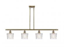  516-4I-AB-G402 - Niagara - 4 Light - 48 inch - Antique Brass - Cord hung - Island Light