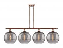 Innovations Lighting 516-4I-AC-G556-12SM - Rochester - 4 Light - 50 inch - Antique Copper - Cord hung - Island Light