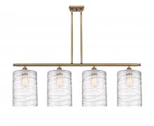 Innovations Lighting 516-4I-BB-G1113-L - Cobbleskill - 4 Light - 48 inch - Brushed Brass - Cord hung - Island Light