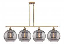 Innovations Lighting 516-4I-BB-G556-12SM - Rochester - 4 Light - 50 inch - Brushed Brass - Cord hung - Island Light