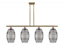 Innovations Lighting 516-4I-BB-G557-8SM - Vaz - 4 Light - 48 inch - Brushed Brass - Cord hung - Island Light