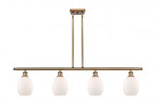 Innovations Lighting 516-4I-BB-G81 - Eaton - 4 Light - 48 inch - Brushed Brass - Cord hung - Island Light