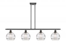 Innovations Lighting 516-4I-OB-G556-8CL - Rochester - 4 Light - 48 inch - Oil Rubbed Bronze - Cord hung - Island Light