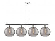 Innovations Lighting 516-4I-PC-G1213-12SM - Athens Deco Swirl - 4 Light - 50 inch - Polished Chrome - Cord hung - Island Light