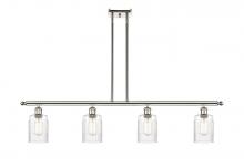 Innovations Lighting 516-4I-PN-G342 - Hadley - 4 Light - 48 inch - Polished Nickel - Cord hung - Island Light