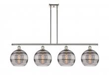 Innovations Lighting 516-4I-PN-G556-10SM - Rochester - 4 Light - 48 inch - Polished Nickel - Cord hung - Island Light