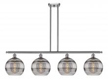 Innovations Lighting 516-4I-SN-G556-10SM - Rochester - 4 Light - 48 inch - Brushed Satin Nickel - Cord hung - Island Light