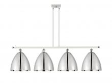 Innovations Lighting 516-4I-WPC-MBD-12-PC-LED - Bristol - 4 Light - 50 inch - White Polished Chrome - Cord hung - Island Light