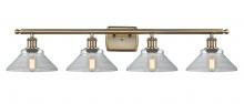 Innovations Lighting 516-4W-AB-G132 - Orwell - 4 Light - 38 inch - Antique Brass - Bath Vanity Light