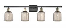 Innovations Lighting 516-4W-BAB-G559-5ME - Bridal Veil - 4 Light - 35 inch - Black Antique Brass - Bath Vanity Light