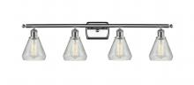 Innovations Lighting 516-4W-PC-G275 - Conesus - 4 Light - 36 inch - Polished Chrome - Bath Vanity Light