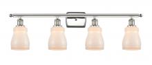 Innovations Lighting 516-4W-PN-G391 - Ellery - 4 Light - 35 inch - Polished Nickel - Bath Vanity Light