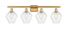 Innovations Lighting 516-4W-SG-G654-8 - Cindyrella - 4 Light - 38 inch - Satin Gold - Bath Vanity Light