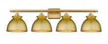 Innovations Lighting 516-4W-SG-M14-SG - Adirondack - 4 Light - 38 inch - Satin Gold - Bath Vanity Light