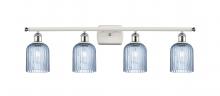 Innovations Lighting 516-4W-WPC-G559-5BL - Bridal Veil - 4 Light - 35 inch - White Polished Chrome - Bath Vanity Light