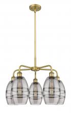 Innovations Lighting 516-5CR-BB-G557-6SM - Vaz - 5 Light - 24 inch - Brushed Brass - Chandelier