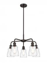 Innovations Lighting 516-5CR-OB-G392 - Ellery - 5 Light - 23 inch - Oil Rubbed Bronze - Chandelier