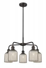  516-5CR-OB-G559-5ME - Bridal Veil - 5 Light - 23 inch - Oil Rubbed Bronze - Chandelier