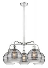 Innovations Lighting 516-5CR-PC-G556-8SM - Rochester - 5 Light - 26 inch - Polished Chrome - Chandelier