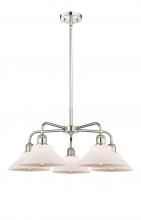 Innovations Lighting 516-5CR-PN-G131 - Orwell - 5 Light - 26 inch - Polished Nickel - Chandelier