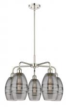 Innovations Lighting 516-5CR-PN-G557-6SM - Vaz - 5 Light - 24 inch - Polished Nickel - Chandelier