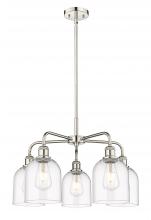 Innovations Lighting 516-5CR-PN-G558-6CL - Bella - 5 Light - 24 inch - Polished Nickel - Chandelier