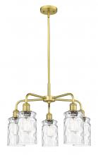 Innovations Lighting 516-5CR-SG-G352 - Candor - 5 Light - 23 inch - Satin Gold - Chandelier